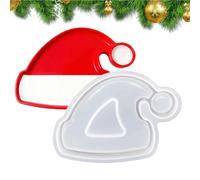 Moule réutilisable en silicone pour projets artistiques de Noël | Moule à goûter pour enfants, débutants, propriétaires de maison, salle de classe, maison, école