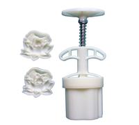 Moule réutilisable pour gâteaux de lune et pâtisseries - 2 tailles 50 g - 75 g - Pour desserts faits maison et Dim Sum - Facile à presser - Gadget de cuisine multifonction