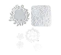 Moule réutilisable pour pendentif en forme de couronne - Facile à démouler - Moule à breloques pour projets créatifs et amusants - Outil artisanal fait à la main