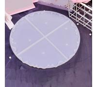 Moule Rond En Résine Époxy Silicone Caboteur Ondulé Irrégulier Résine De Silicone Outil De Bricolage Accessoires Suspendus Outil De Fabrication De Bijoux