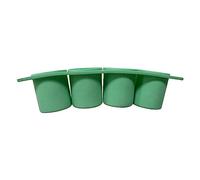 Moule rond en Silicone pour jardinière succulente, aromathérapie, fabrication de cupcakes, chocolat, artisanat, moule domestique en Silicone pour l ' artisanat du savon