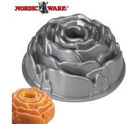 Moule rose, anti-adhésif, fonte d'aluminium Gris G