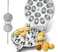 Moule russe Oreshki Noix 16 moules à frire - URSS Oreshki Moule Oreshki Cookie Candy Maker 16 puits - Moule à biscuits en noyer Oreshnitsa - 1308478