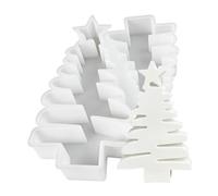 Moule Sapin de Noël en Silicone pour Résine Moulage Béton DIY Objet Déco | Moule à Plâtre Déco Fêtes pour Débutants, Profs d'Art, Loisirs Créatifs, Maison, Appartement, Ateliers,