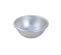 Moule semi-rond pour gâteau de lune en alliage d'aluminium pour façonner des desserts, y compris mochi, gelée et gâteaux (5,5 cm)