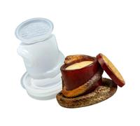 Moule serpent enroulé en silicone de qualité supérieure, pour tasses d ' encens en ciment, récipients d ' art et de bijoux en résine avec fonction de dégagement en douceur
