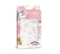 Graine créative – Moule silicone Licorne 20 x 13 cm