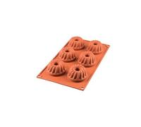 Moule Silicone 6 Mini Kougelhopf 7 Cm