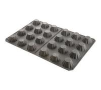 Moule Silicone 600 x 400 mm pour 24 Mini Brioches - Pujadas - - Silicone600 400x37mm