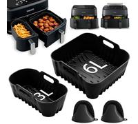Moule Silicone Air Fryer pour Philips Dual Basket 9L (6L+3L)