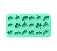Moule Silicone Automne, Mini Feuille Érable Pomme Pin Chocolat