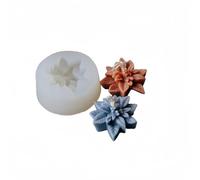 Moule Silicone Bougie Moule En Silicone De Fleur De Noël, Moule De Plâtre De Bougie D'Aromathérapie, Moule De Fleur De Simulation-Transparent