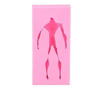 Moule Silicone Corps Humain, Rose, 11.5 x 5.5 x 2.3 cm - Réutilisable, Antiadhésif, Pour Gâteaux DIY Et Chocolats