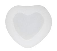 Moule Silicone DIY en Forme de Cœur Tissé, Matériel Souple et Réutilisable, Dimensions Variées - Idéal pour Savons, Résine, Bougies et Projets Créatifs (Coeur tressé de 4 pouces XX-29)