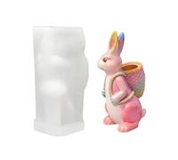 Moule Silicone Lapin Pascal - Matériaux pour Artisanat 3D Pascal - Pour La Réalisation De | Pour Béton Plâtre Enseignants d'art Amateurs d'Artisanat Designer Ateliers de BRICOLAGE