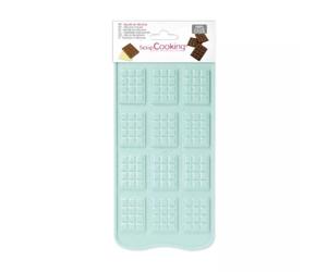 Moule silicone mini tablettes choco x 12 ScrapCooking