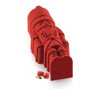 Moule silicone Nutcracker bûche Silikomart