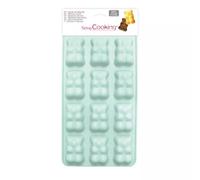 Moule silicone petit ourson guimauve choco x 12 ScrapCooking