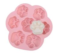 Moule silicone rose grande patte de chat, Moule à Beignets avec Moules à Donuts en Silicone,Moule en Silicone,Antiadhésif Moules en Forme de Donut,pour Brownies Mousse de Dôme Gelée Cupcakes