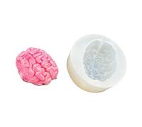 Moule souple en silicone souple pour cerveaux/organes, facile à démouler, réutilisable pour les travaux manuels, moule éducatif anatomie éducatif A Natomy