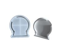 Moule Souple LED Veilleuse En Silicone Moules D'ornement De Forme Ronde Adaptés À L'artisanat Et À La Décoration De La Maison Pour Veilleuse LED