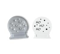 Moule Souple LED Veilleuse En Silicone Moules D'ornement De Forme Ronde Adaptés À L'artisanat Et À La Décoration De La Maison Pour Veilleuse LED