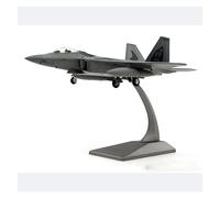 Moulé sous Pression 1 100 Échelle pour L'US Air Force F-22 Chasseur Simulation Alliage Matériel Avion Modèle Jouet Affichage Décoration Série Ensemble de Jeu de Passe-Temps Miniature