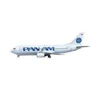 Moulé sous Pression 1:400 Échelle ForB737-400 N407KW Avion PAN AM Avion en Alliage Réplique Modèle Jouet Collection