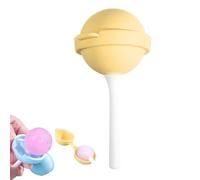 Moule sucettes glacées Silicone tout-petits, machine ronde colorée faire | Machine à glaces à sucettes glacées pour enfants, moule réutilisable pour la maison