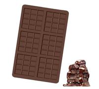 Moule Tablette Chocolat en Silicone, Moule Tablette Chocolat, Break-Apart Moule à Chocolat, Moule Chocolat Profond Antiadhésif pour Barres Protéinées et Énergétiques pour Pralines, Gaufres