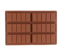 Moule Tablette Chocolat Grand 25 X 13,5 Cm Silicone Moule Chocolat Moule à Chocolat Revêtement Antiadhésif Chocolat Moule Silicone Chocolat Pour Pâtisserie À La Maison (C)