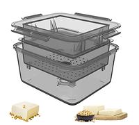 Moule Tofu Soja Cuisine Outils Pratiques Égouttoir Presse Presse Tofu Maison Bricolage Tofu Égouttoir Fromage Presse Fromage Fabricant Tofu Passoire Tofu Machine à Tofu De Boîte De Moule En Plastique