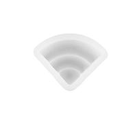 Moule triangulaire en silicone en forme de pizza pour fondant, gâteau, chocolat, accessoires de cuisine, moules pour décorations de pâtisserie, moules pour gâteaux en résine époxy, résine