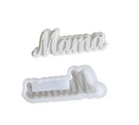 Moule unique en forme de lettre MOM pour créer des décorations d'intérieur uniques faites à la main, moule cadeau créatif