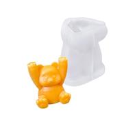 Moule unique en résine de silicone avec clip en forme d'animal surélevé à la main pour la fabrication de plâtre et d'époxy, différents motifs d'animaux vintage