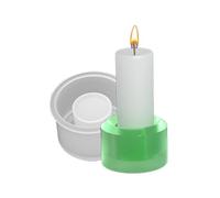 Moule unique en silicone pour bougeoir géométrique en forme de cœur et d'étoile, moule de moulage en résine époxy, décoration de la maison, bougeoir géométrique en résine, décoration de cérémonie de