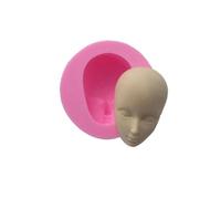 Moule Visage - Ḿoule V́isage 3D En Silicone, M̀oule V̀isage De Adorable, Moules Tête Ďe Bébé Én Śilicone, Outils Đe Décoration D́e Gâteaux Èn Fondant, Ḿoules Ên Šilicone Pour Chocolat, Bonbons,