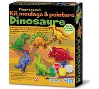 Mouler et peindre - Theme dinosaure fluo Multicolore G