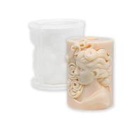 Moules 3D en silicone en forme de trois déesses fille enceinte vieille femme (avatar de beauté)