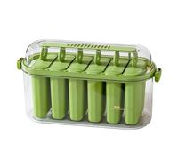 Moules à bâtonnets anti-adhésifs, anti-fuites, 6 cavités | Moule pour faire des bâtons de glace, pour maison, chambre, appartement, été, yaourt, confiture, gelées, pudding, fruits