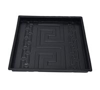 Moules à Béton, ABS Pavage Bricolage Tremplin Moule Réutilisable Brique Moule Formes Pierre Pavé Moule pour Jardin Décoration de la Maison, 12x12 Pouces