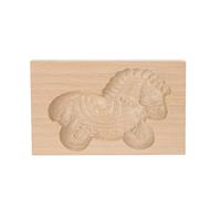 Moules à biscuits 3D en bois - Formes à biscuits en bois-emporte-pièces pour enfants emporte-pièces découpoir à biscuit la pâtisserie, tampon à biscuit pain pour Pâques, Halloween, Thanksgiving, Noël