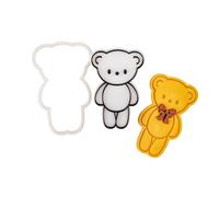 Moules à Biscuits, d ' animaux de dessin, Bear, E | Coupe-Biscuits d ' animaux de dessin animé uniques, tampon à biscuits en plastique, moules à gâteaux fondants, outil