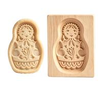Moules à biscuits en bois pour gaufrage à plusieurs reprises, loisirs | Emporte-pièce sculpté pour boulangerie, cuisine, loisirs, après-midi, réunions de famille