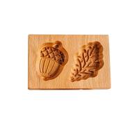 Moules à biscuits en bois sculpté, Moule à biscuits, Emporte-pièce amusant en 3D, Moule à Biscuits De Cuisson en Bois Sculpté, Motif animal, Outil de cuisson (B)
