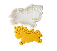 Moules à biscuits pour chevaux, adorables tampons à, EEEEE | Emporte-pièce en forme d ' animaux festifs, emporte-pièce et Portable pour cadeaux de vacances, pâtisserie