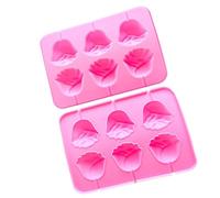 Moules à bonbons durs en forme de fleurs - Moule à sucettes florales | Moule à sucettes en silicone 3D en forme de roses antiadhésives, moules à biscuits, fondants, moule à sucettes au chocolat, moule