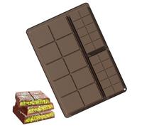 Moules à Bonbons,Moule Profond Pour Barres De Chocolat Fourrées - Moules Rectangulaires Pour Pâtisserie Lavables Au Lave-Vaisselle,Anniversaires Mariages Noël Halloween Fêtes