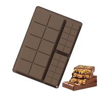 Moules à bonbons - Moules pour barres de chocolat - Passe au lave-vaisselle - Moule de cuisson antiadhésif pour cuisine - Pour anniversaire, Halloween, Noël, mariages