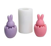 Moules à bougie de lapin, moules à savon de Pâques | Moules d'artisanat de savon de Pâques | Moules artisanaux d'aromathérapie, moules de moulage en silicone, moule de moulage cre